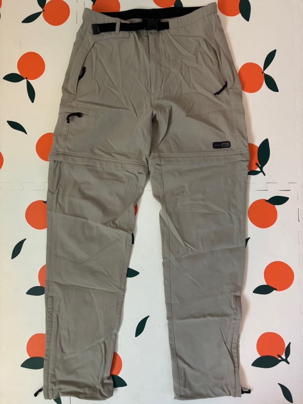 REI Women’s Convertible Track Pants in Light Taupe